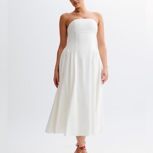 Brand new white Meshki dress